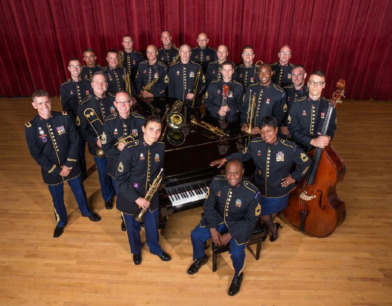 The United States Army Field Band Jazz Ambassadors give three Arkansas concerts this week.
