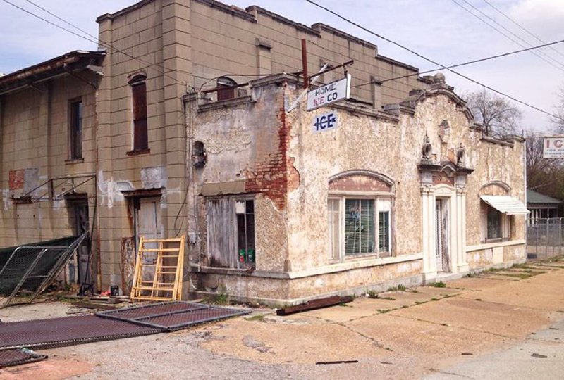 The Home Ice Co. building in Jonesboro has been empty since 2012 and is now up for demolition by the city.