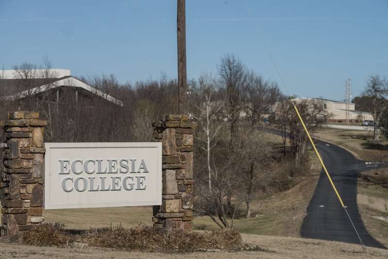 Ecclesia, a private Christian college, Tuesday, Jan. 24, 2017 in Elm Springs. 