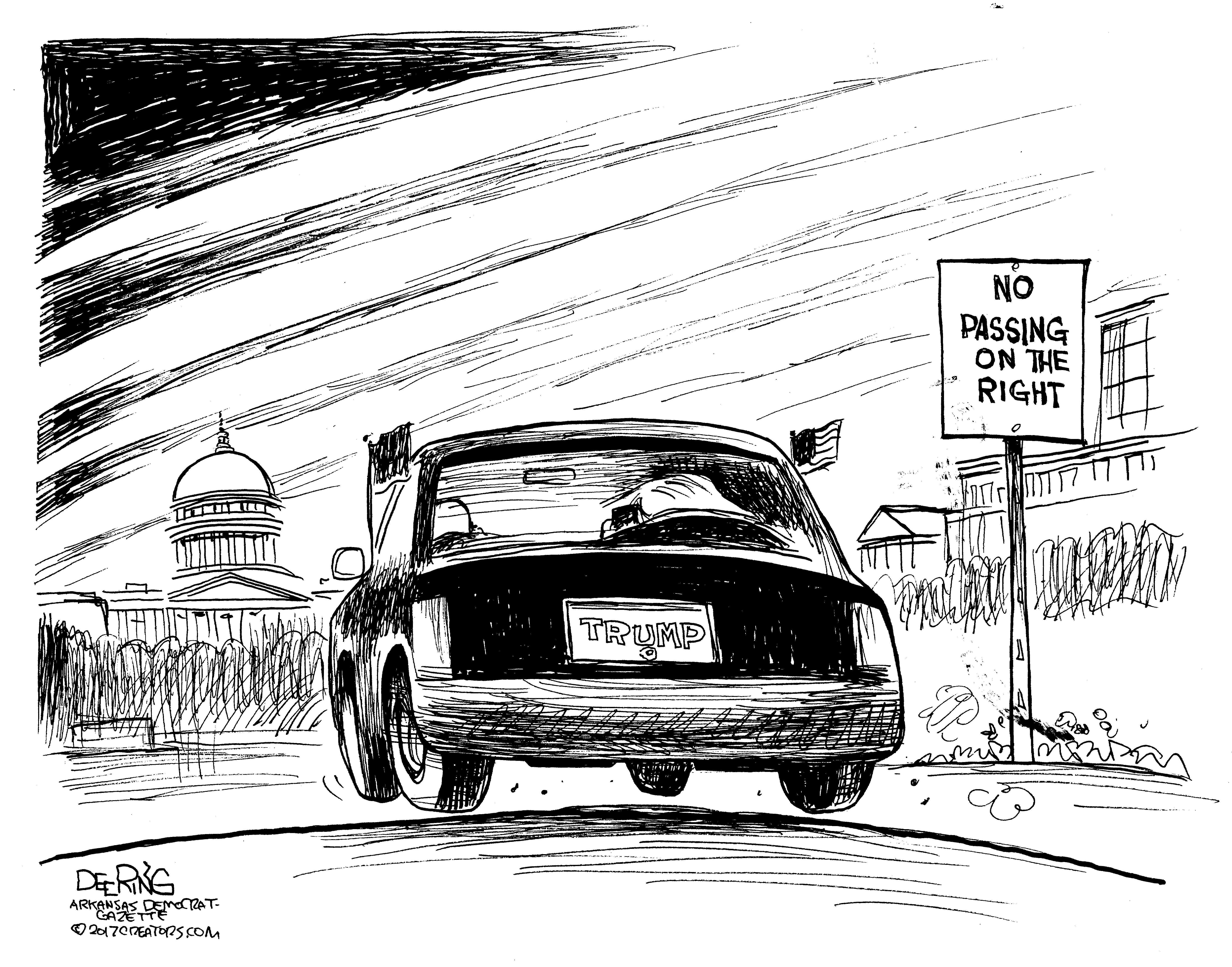 John Deering Editorial Cartoon 3/28/17