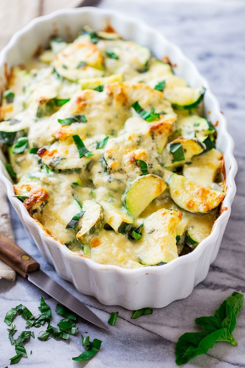 Zucchini Casserole au Gratin  