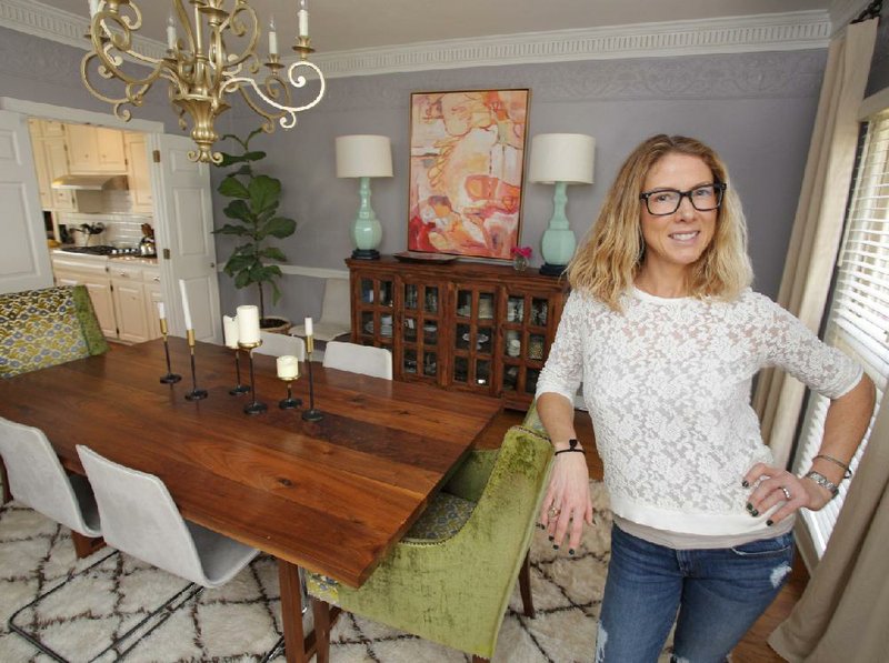 Tammy Lord in her favorite space, her dining room. 