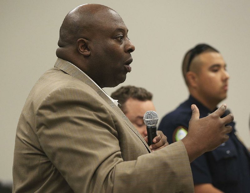Little Rock Police Chief Kenton Buckner on Saturday told attendees at a forum on police relations with the Hispanic community that while he can’t control national or state policies on immigration, “I do have control over how you are treated in our city by our police.” 