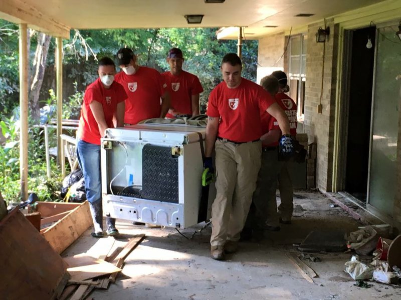 Courtesy photo SDIA members deployed to the Baton Rouge area in Louisiana to help in the aftermath of widespread flooding in the area in September 2016.