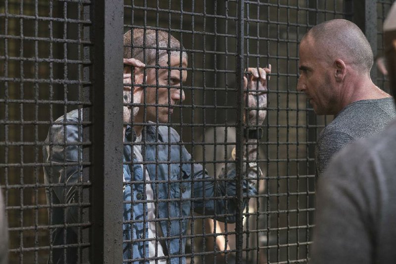 Prison Break returns to Fox at 8 p.m. today and stars Wentworth Miller (left) and Dominic Purcell as brothers who always seem to be breaking out of jail.