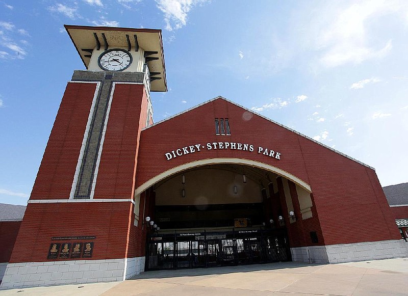 FILE — Dickey-Stephens Park in North Little Rock is shown in this 2017 file photo.