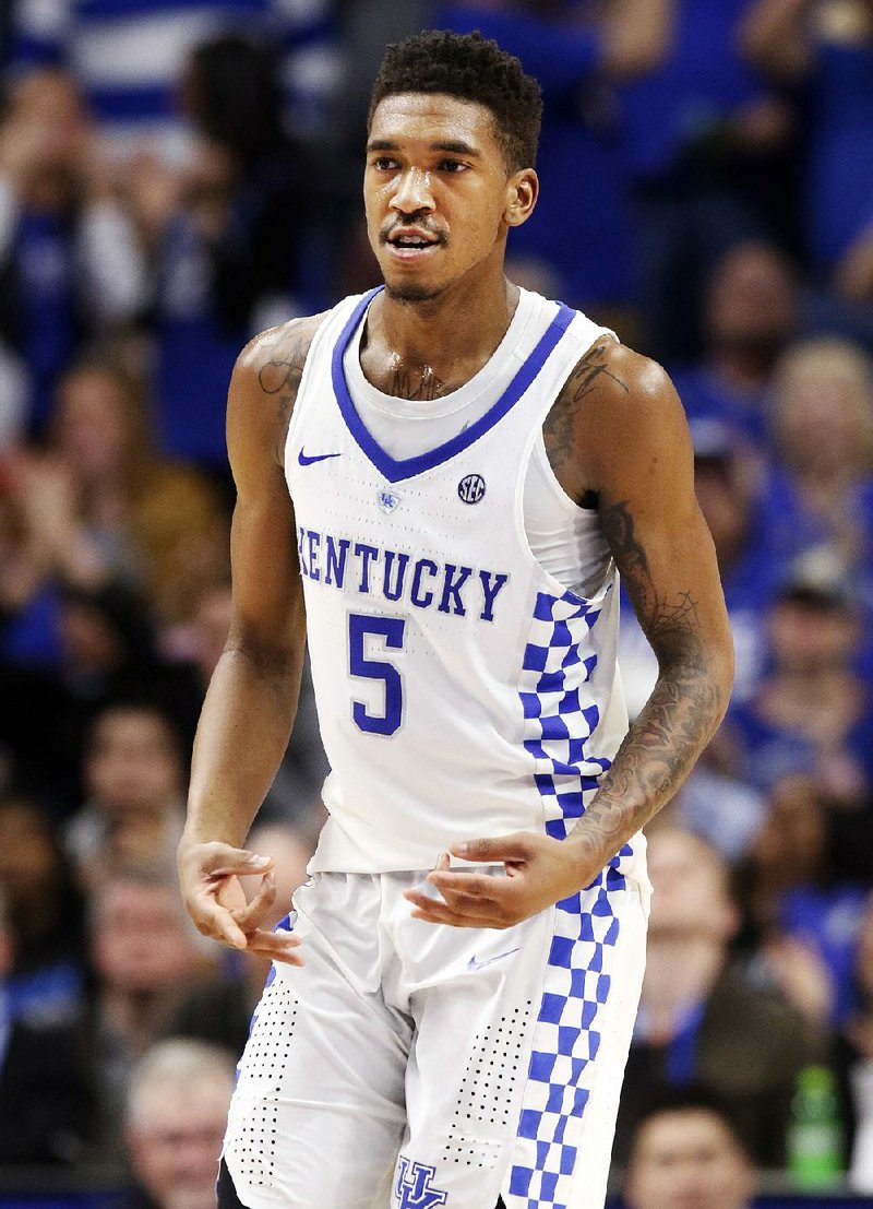 Kentucky guard Malik Monk (Lepanto/ Bentonville High), who set a school freshman record for points in a season with 754, is following his life-long dream of playing professional basketball by declaring for the NBA Draft.