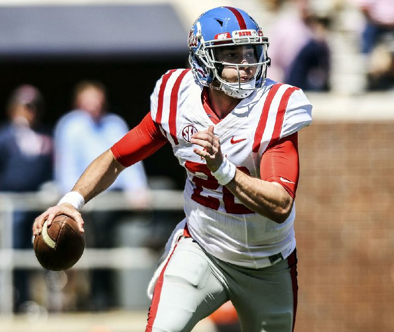 Shea Patterson is Mississippi’s starting quarterback entering the 2017 season. Patterson, a sophomore, took over for the injured Chad Kelly in November for the final three games for the Rebels. Ole Miss held its spring game Saturday in Oxford, Miss., as Patterson threw two touchdowns in the Rebels’ final practice.