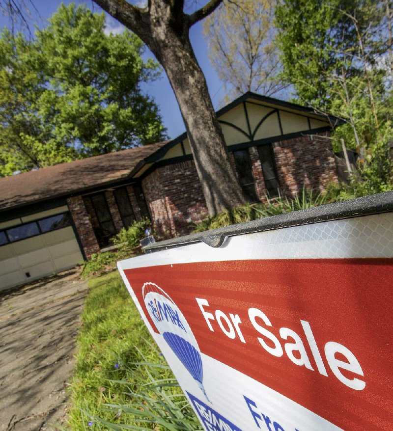 The Little Rock metro area has seen a drop in the number of homes listed for sale, according to data from online residential real estate site Trulia, creating a stronger sellers market for homes like this one, for sale last week near Rodney Parham Road and Markham Street.