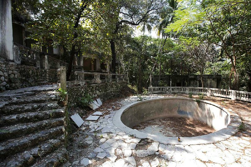 The remains of the Habitation Leclerc resort are shown in February in Port-au-Prince, Haiti. The United Nations found that several children who once made a home in the ruins were the victims of sexual exploitation by Sri Lankan peacekeepers.