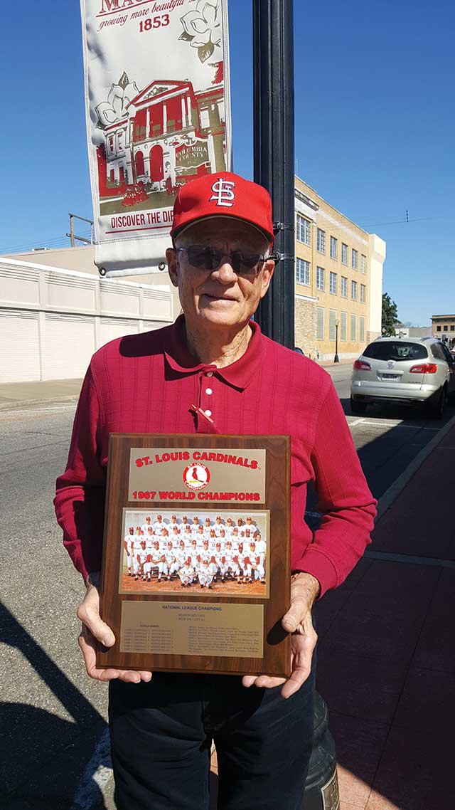 2017 Cardinals 1967 World Series Champions Trophy