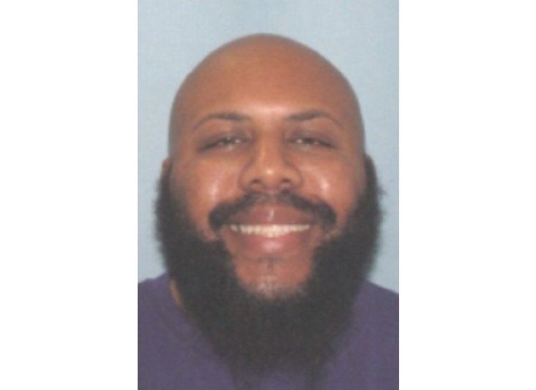 This undated photo provided by the Cleveland Police shows Steve Stephens. Cleveland police said they are searching for Stephens, a homicide suspect, who recorded himself shooting another man and then posed the video on Facebook on Sunday, April 16, 2017. (Cleveland Police via AP)
