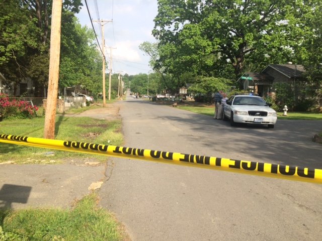 One person was injured in a shooting in the 700 block of West 34th Street on Tuesday afternoon, police said.