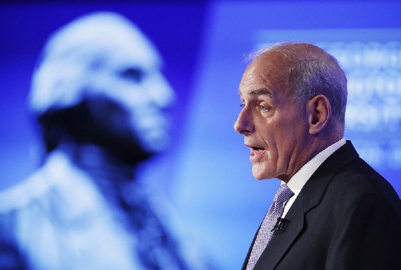 Homeland Security Secretary John Kelly said Tuesday in a speech at George Washington University that members of his agency are “political pawns” who “have been asked to do more with less, and less, and less.”