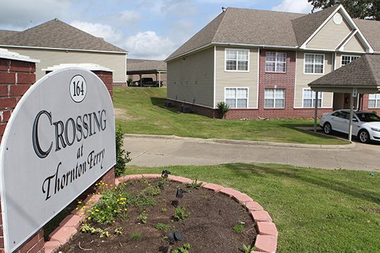 The Sentinel-Record/Richard Rasmussen SERVICE DENIED: The Hot Springs Board of Directors put the development of the second phase of the Crossing at Thornton Ferry apartment complex on hold Tuesday night.