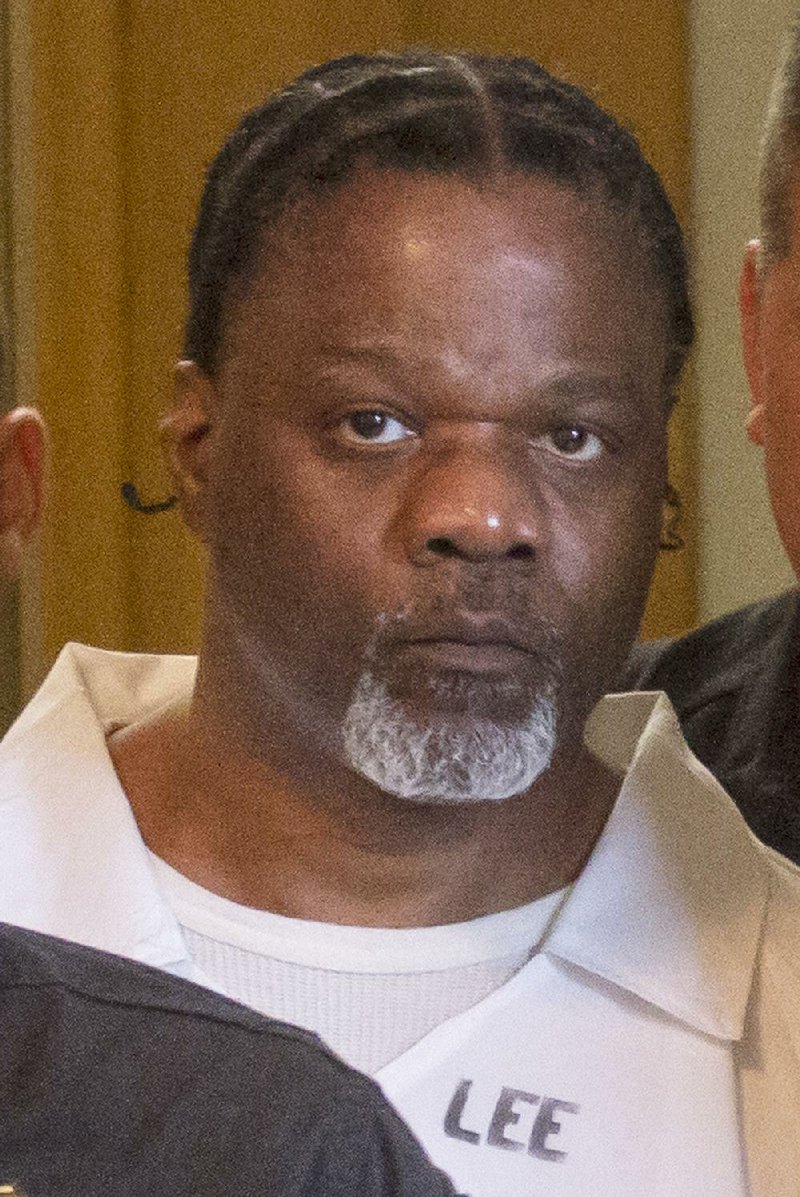 Ledell Lee is shown at Pulaski County Circuit Court in this photo.