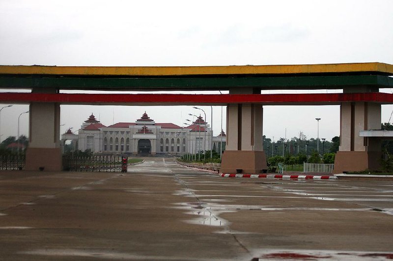 A government building sits at the end of a desolate road in Naypyidaw, the city Burma’s junta built from scratch 10 years ago. The city’s name means “abode of kings.”