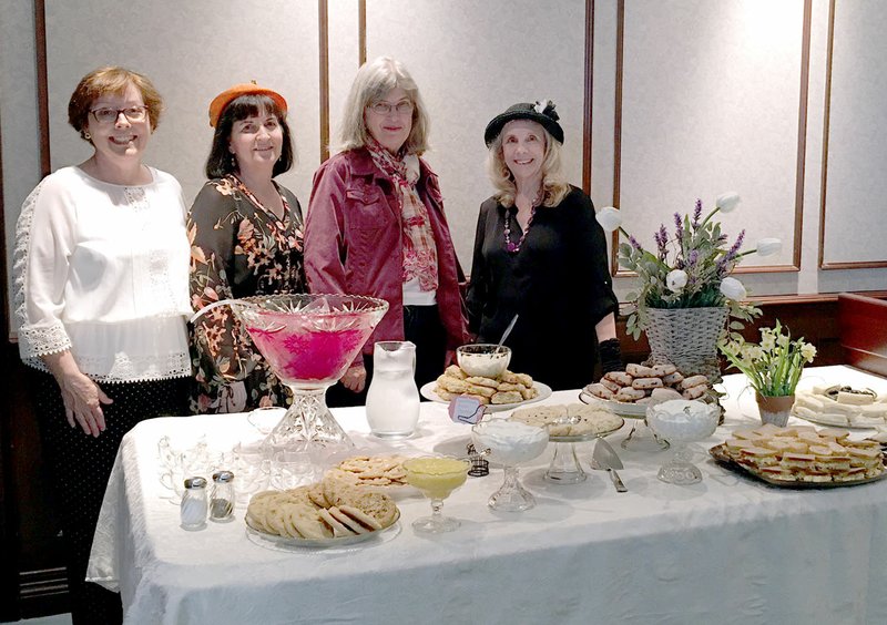 Cindy Lyons/Garden Club reporter The Primavera Garden Club held their annual tea on March 28 in the parlor of the First Baptist Church. Carolyn Robinson was the speaker and gave a very inspiring talk titled &#8220;Tea is a Divine Herb.&#8221; She brought samples for club members to try and spoke about the benefits and characteristics of each type of tea. Club members shared fantastic tea treats and great fellowship. Hostesses for the event were Dorothy Eich, Judy Saferite and club president Sandy Martin.