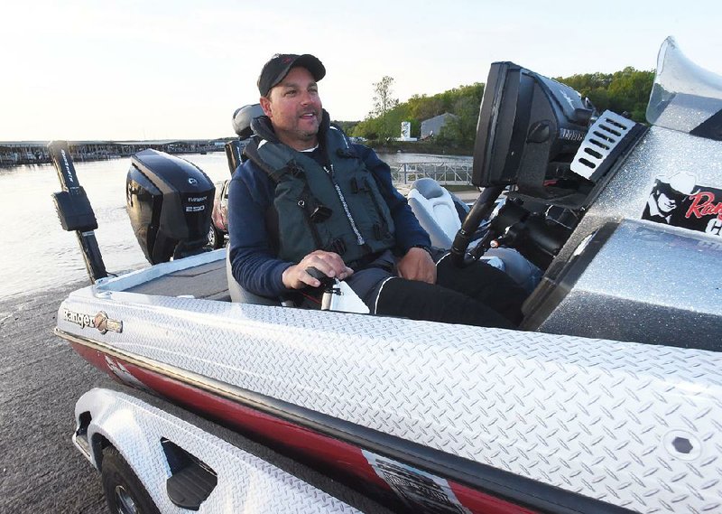 FLW pro Greg Bohannan of Rogers said he expects to see lots of spawning during this weekend’s event on Beaver Lake.