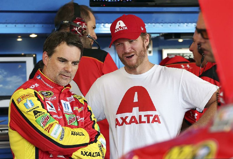 Retirements could be leaving NASCAR short on star power. Jeff Gordon (left), Tony Stewart and Carl Edwards have each retired from racing in the past couple of years and this week, Dale Earnhardt Jr. (right) said he was retiring at the end of this season.