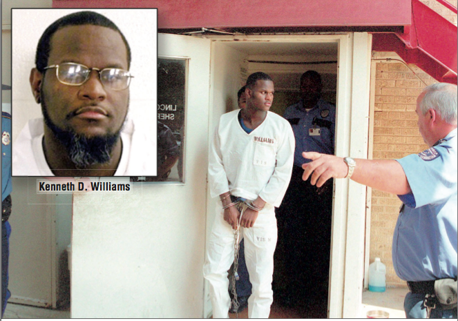 Kenneth Williams, shown in this photo from August 2000, was executed Thursday night for the murder of Cecil Boren in October 1999. Williams was the fourth inmate in eight days to be executed by the state.