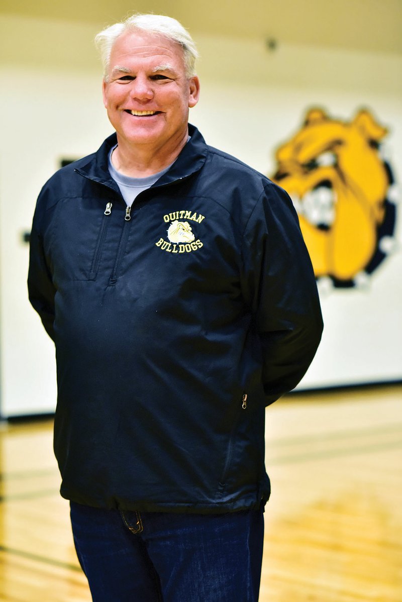 Tim Hooten, 52, led the Quitman Lady Bulldogs to the school’s first basketball state title in school history.