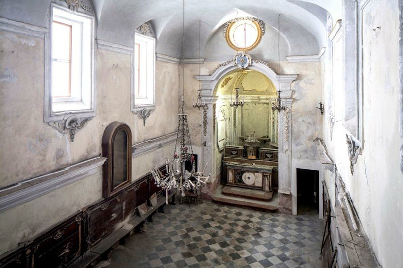 The former Baroque oratory known as Santa Maria del Sabato, or Holy Mary of Saturday, is in the ancient Jewish quarter of Palermo, Sicily. It will soon become Palermo’s first synagogue in 500 years. 