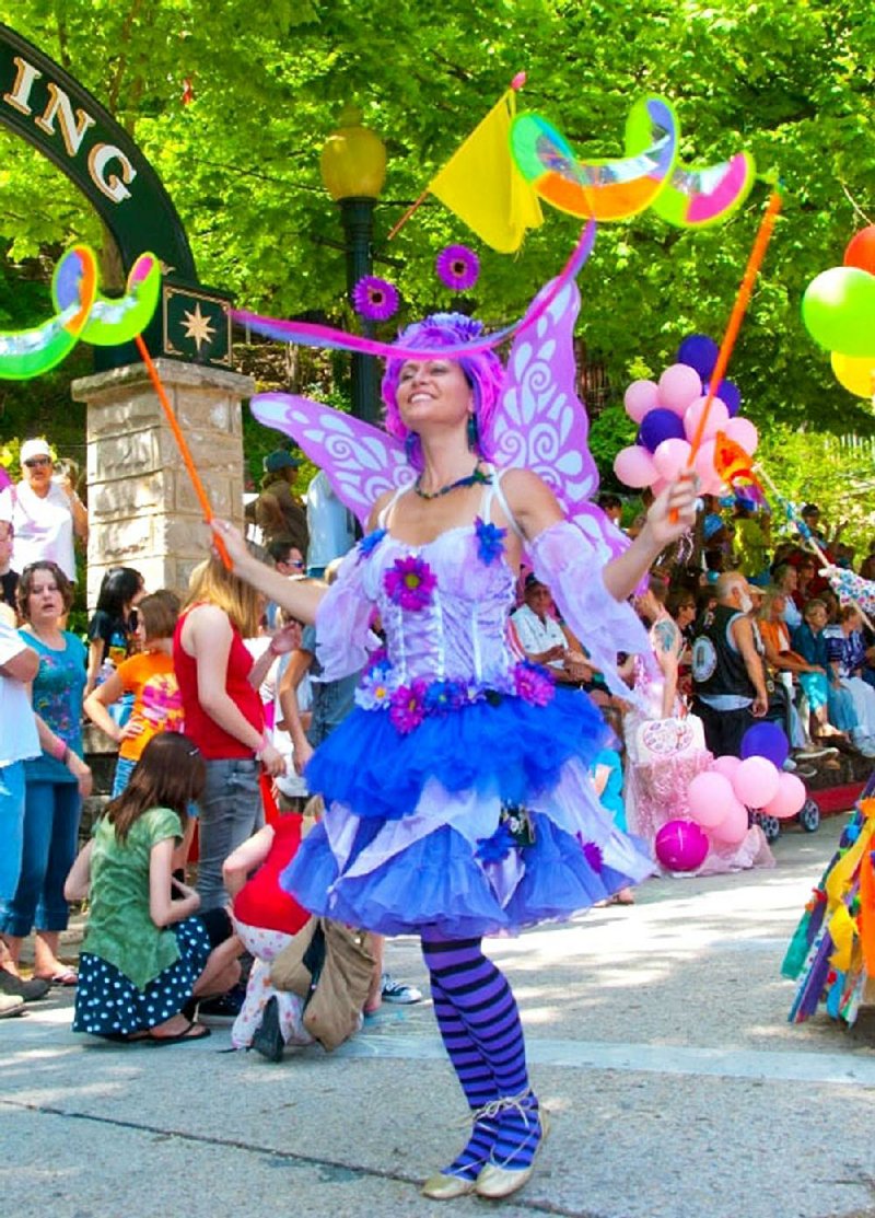 Saturday’s ArtRageous Parade officially kicks off Eureka Springs’ 30th annual May Arts Festival.
