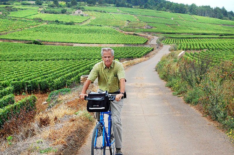 Biking through the world-famous vineyards of Burgundy’s Cote d’Or can be intoxicating. 