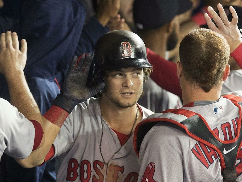 Boston Red Sox left fielder Andrew Benintendi (Arkansas Razorbacks) had a .325 batting average through Friday’s games, which was the 10th-best in the American League.  