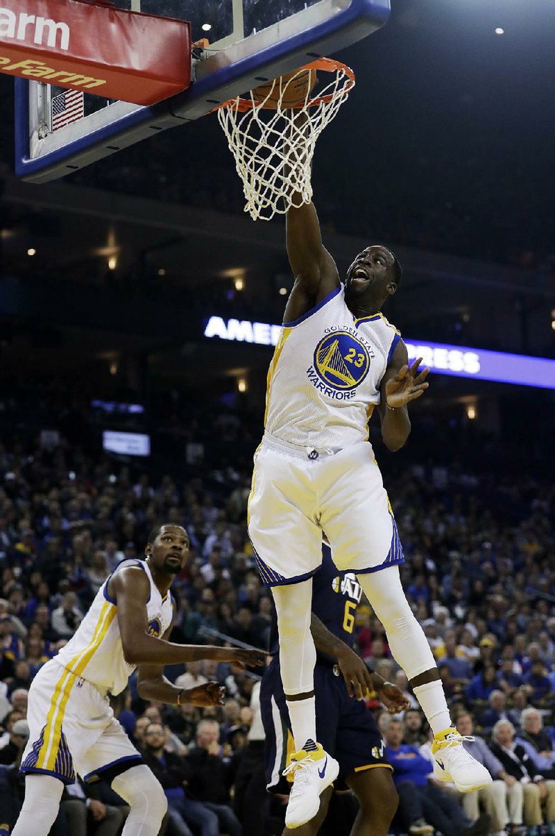 Golden State’s Draymond Green added some of Charles Barkley’s game, but doesn’t see a comparison with the
hall of famer.