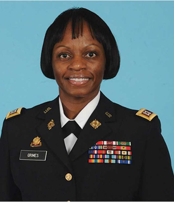 Major Katrina Grimes Receives Promotion 