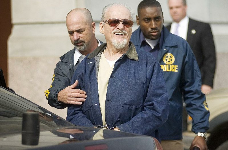 Tony Alamo, shown leaving the Texarkana courthouse after he was convicted in 2009, was born in Joplin, Mo. His parents named him Bernie Lazar Hoffman.