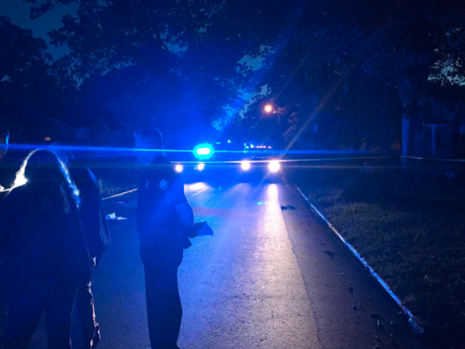 Little Rock police investigate a fatal stabbing Thursday night. 
