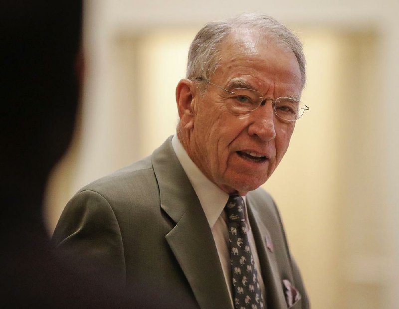 Sen. Charles Grassley, R-Iowa, said it will take weeks or months for the Senate to develop a health care plan because many lawmakers haven’t yet discussed the issue. 
