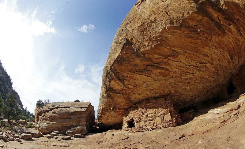The “House on Fire” ruins shown in June 2016 are just one of the ancient sites in the Bears Ears region near Blanding, Utah, being reviewed by U.S. Secretary of Interior Ryan Zinke.