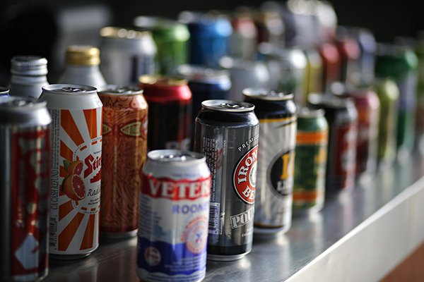 This is beer for sale at a concession stand at McKechnie Field during a spring training exhibition baseball game between the Pittsburgh Pirates and the New York Yankees in Bradenton, Fla., Thursday, March 5, 2015. (AP Photo/Gene J. Puskar)
