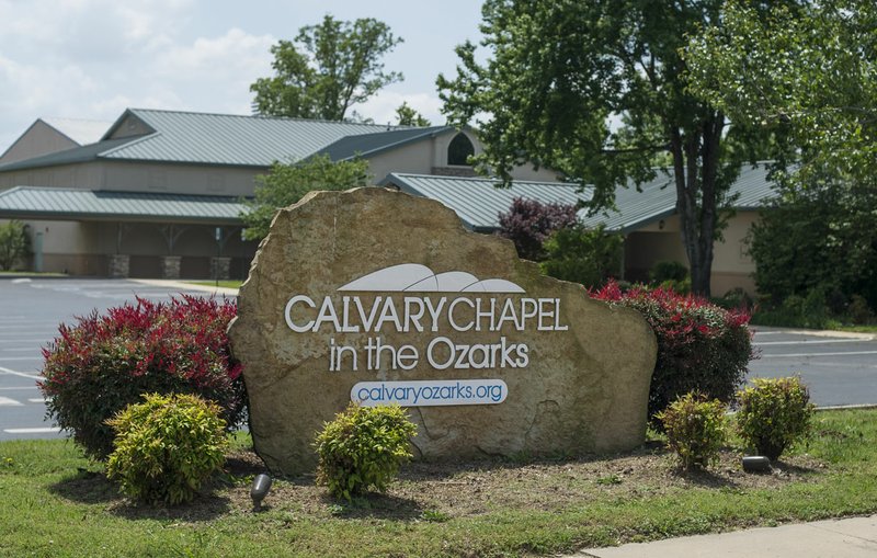 The Calvary Chapel in the Ozarks in Rogers is seen Tuesday. The Rogers School Board agreed Tuesday to purchase the property, which is adjacent to Rogers High School, for $1,475,000.