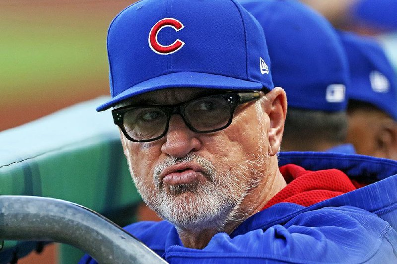 Chicago Cubs Manager Joe Maddon voiced concern over a relatively new baseball rule, which penalizes runners
who slide through second base to break up a potential double play, by giving a seemingly tongue-in-cheek
list of potential rules on how baseball could increase “protectionism.”