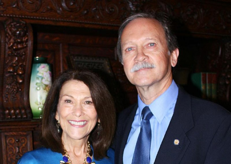Arkansas Supreme Court Chief Justice Dan Kemp (right) is shown with his wife, Susan, in this file photo.