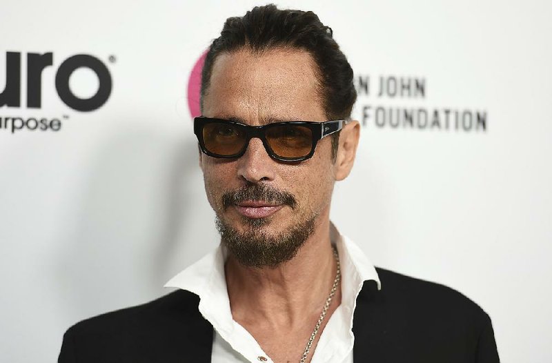 In this March 25, 2017 file photo, Chris Cornell arrives at Elton John's 70th Birthday and 50-Year Songwriting Partnership with Bernie Taupin in Los Angeles. 