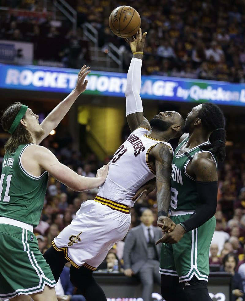 LeBron James struggled Sunday in the Cleveland Cavaliers’ 111-108 loss to the Boston Celtics in Game 3 of the NBA Eastern Conference finals, finishing with 11 points and six turnovers.