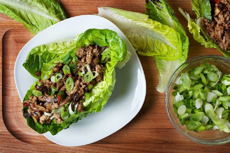 Pork and Mushroom San Choy Bau 