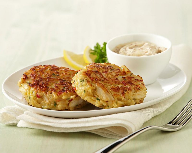 Yellow Rice Crab Cakes 