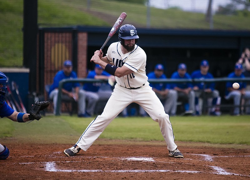 UAFS sports information Kasey Cooper of Pea Ridge, a senior first baseman for Arkansas-Fort Smith, helped the Lions earn the program&#8217;s first-ever trip to the NCAA Division II National Tournament. Cooper batted .282 with six home runs and 32 RBIs this season. The Lions lost to host Angelo State at noon Thursday in the South Central Regional in San Angelo, Texas; then beat St. Edward&#8217;s Friday and were set to take on Colorado Mesa Monday afternoon.