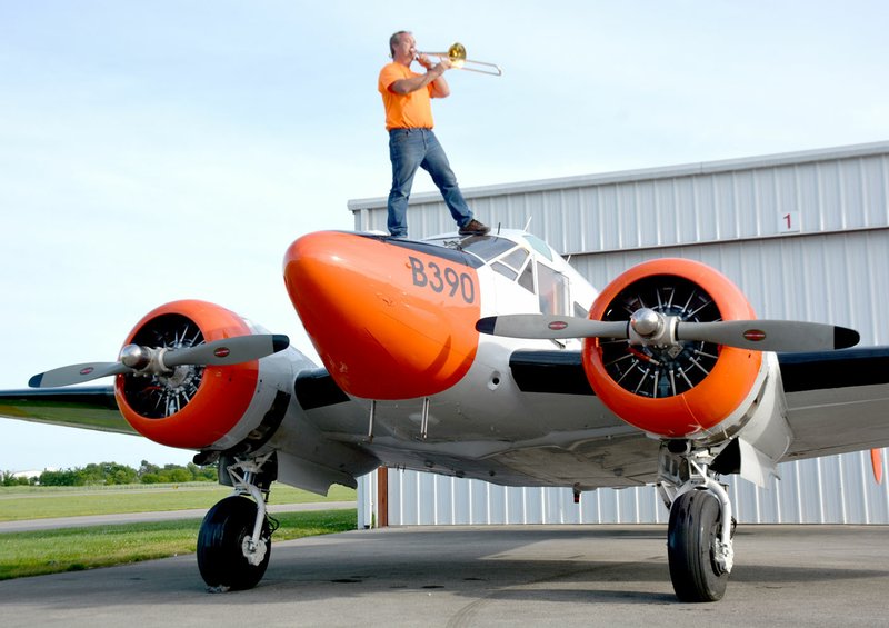 Michael Burchfiel/Herald-Leader Dan Gryder took ownership of Skydive Skyranch last year. He plans to expand the operation with three new planes this year.