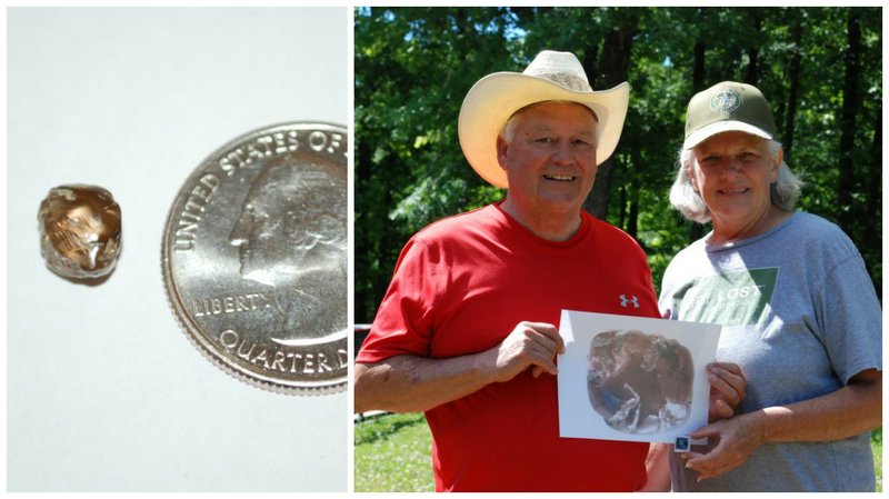 Wendell Fox, 70, of Joliet, Mont., recently claimed the second-largest gem found so far this year at the Crater of Diamonds State Park in Murfreesboro, according to Arkansas parks officials.