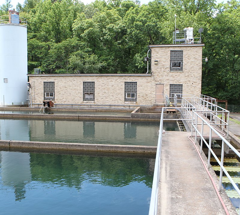 The Sentinel-Record/Richard Rasmussen FUTURE IN DOUBT: The Lakeside Plant has been in operation since 1947, but its future is uncertain with a new water plant on the horizon and the addition of a pump station that can feed the north side of town from the Ouachita Plant.