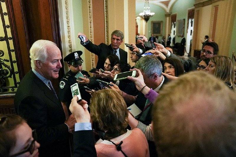 Sen. John Cornyn, R-Texas, said Thursday that, while “there’s nothing final,” senators were narrowing their differences on a health care bill. 