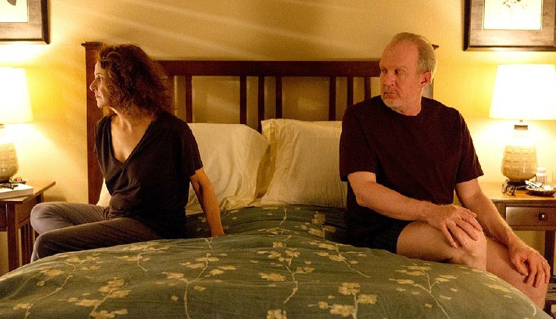 Mary (Debra Winger) and Michael (Tracy Letts) rewrite the rules of romantic comedy in Azazel Jacobs’ The Lovers.
